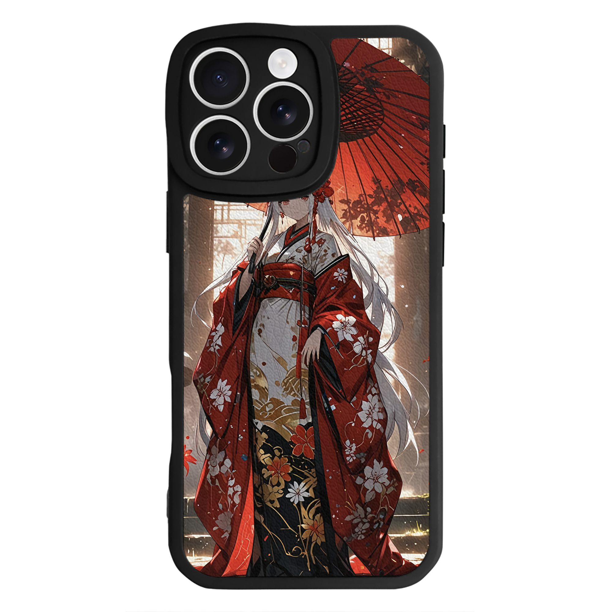 （画像用） 刀剣乱舞 Touken Ranbu 【iPhone 16シリーズ対応】シリコンスマホケース（レザー調） 材質：シリコン